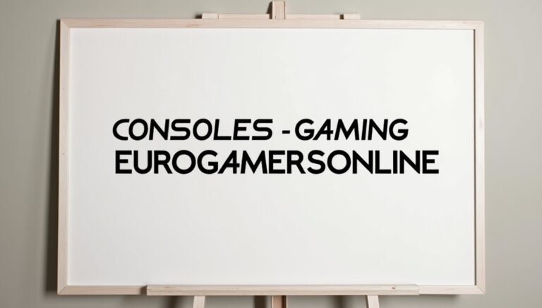 consoles gaming eurogamersonline